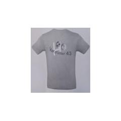 T SHIRT CGTU01T GRIS / VAL D'ALLIER 43