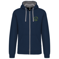 VESTE CAPUCHE COTON K486 / UNION GYMNIQUE BRIADVOISE