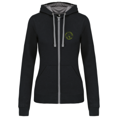 VESTE CAPUHE COTON K467 / UNION GYMNIQUE BRIVADOISE