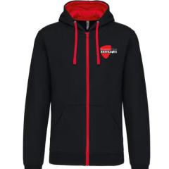 SWEAT A CAPUCHE ZIPPE K466/SCB