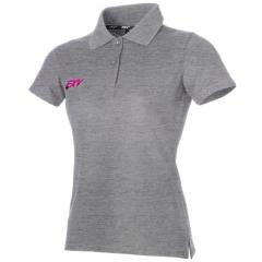 Polo classic lady FORCE gris chiné