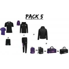 z-Pack 5 - Pack 1 avec Maillot Core + Pack 2 + sac de sport + doudoune JR / SMHCC