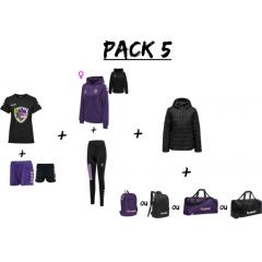 z-Pack 5 - Pack 1 tee noir + Pack 2 + sac de sport + doudoune Lady / SMHCC