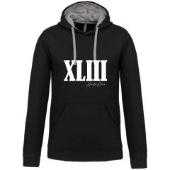 SWEAT MEN  NOIR  JAK ' ALTI "XLIII"