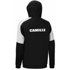 Sweat à capuche noir / HBCR