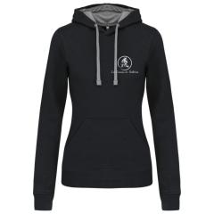 SWEAT CAPUCHE COTON  K465 FEMME / LES ECURIES DE PALHERES