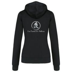 SWEAT CAPUCHE COTON  K465 FEMME / LES ECURIES DE PALHERES
