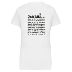 T - SHIRT FEMME BLANC JAK ' ALTI A DIT