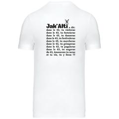 T - SHIRT MEN BLANC JAK ' ALTI A DIT