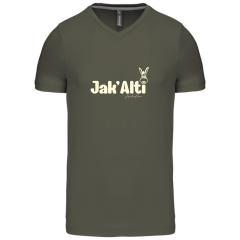 T - SHIRT FEMME KAKI JAK ' ALTI