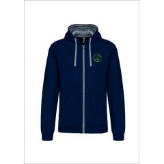 VESTE CAPUCHE COTON K466 / UNION GYMNIQUE BRIVOISE