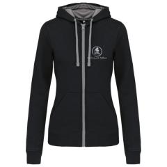 VESTE CAPUCHE COTON K467 FEMME / LES ECURIES DE PALHERES
