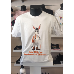T - SHIRT MEN BLANC JAK ' ALTI MARCHEURS