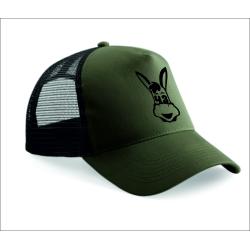 CASQUETTE AMERICAINE KAKI/NOIRE   JAK ' ALTI