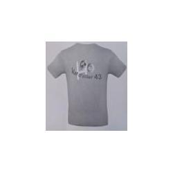 T SHIRT CGTU01T GRIS / VAL D'ALLIER 43