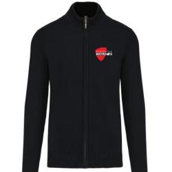 CARDIGAN ZIPPE K971/ SCB