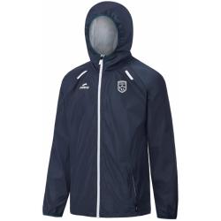 Coupe-vent Libeccio marine et blanc / Foot DUROLLE
