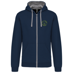 VESTE CAPUCHE COTON K486 / UNION GYMNIQUE BRIADVOISE
