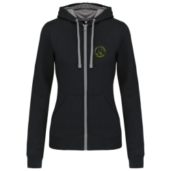 VESTE CAPUHE COTON K467 / UNION GYMNIQUE BRIVADOISE