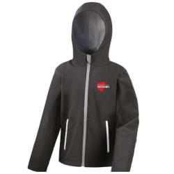 VESTE SOFTSHELL CAPUCHE R224JY / SCB