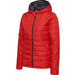 Doudoune  HmlNorth Quilted Hood Lady rouge