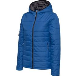 Doudoune  HmlNorth Quilted Hood Lady bleu royal