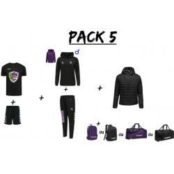 z-Pack 5 - Pack 1 avec Tee + Pack 2 + sac à dos + doudoune JR / SMHCC