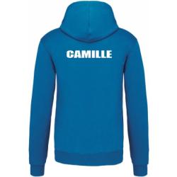 Sweat à capuche bleu homme / HBCR