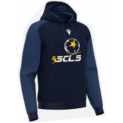 Sweat à capuche Horn bleu marine / ASCLS