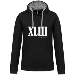 SWEAT MEN  NOIR  JAK ' ALTI "XLIII"
