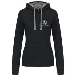 SWEAT CAPUCHE COTON  K465 FEMME / LES ECURIES DE PALHERES