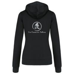 SWEAT CAPUCHE COTON  K465 FEMME / LES ECURIES DE PALHERES