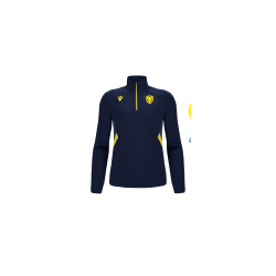 SWEAT 1/2 ZIP PIAVE MARINE/JAUNE/ USF