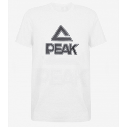 T SHIRT BLANC BIG LOGO PEAK