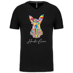 T - SHIRT FEMME JAK ' ALTI NOIR MULTICOLORE