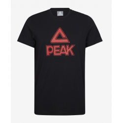 T SHIRT NOIR BIG LOGO PEAK