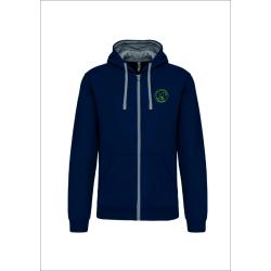 VESTE CAPUCHE COTON K466 / UNION GYMNIQUE BRIVOISE