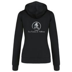 VESTE CAPUCHE COTON K467 FEMME / LES ECURIES DE PALHERES