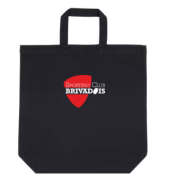 SAC SHOPPING COTON  NOIR KI0247/ SCB