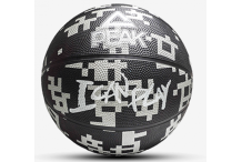 BALLON TAILLE 7 "I CAN PLAY" NOIR/GRIS PEAK